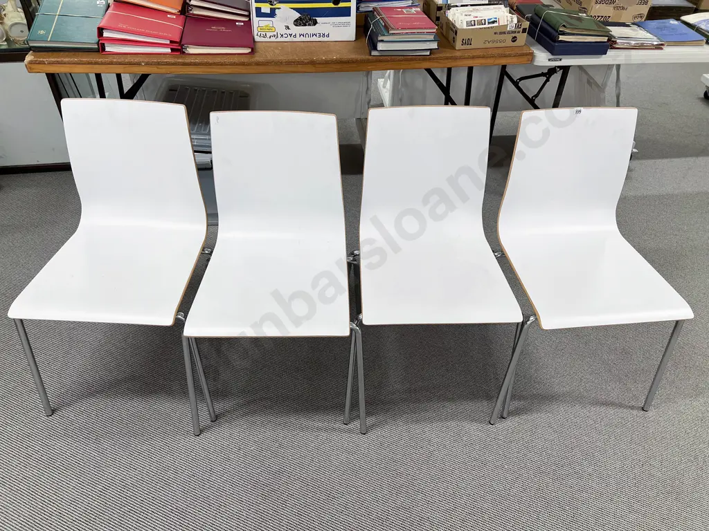 Four Ply Modern Stacking Chairs Image 1++