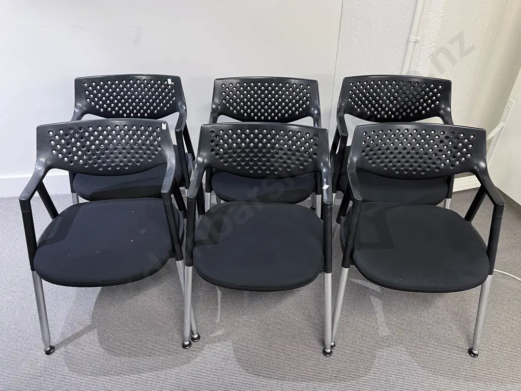 Six Bitra Designed Modern Arm Chairs Image 1++