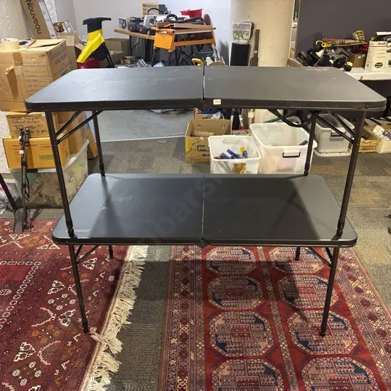 Pair of Oztrail Folding Tressle Tables