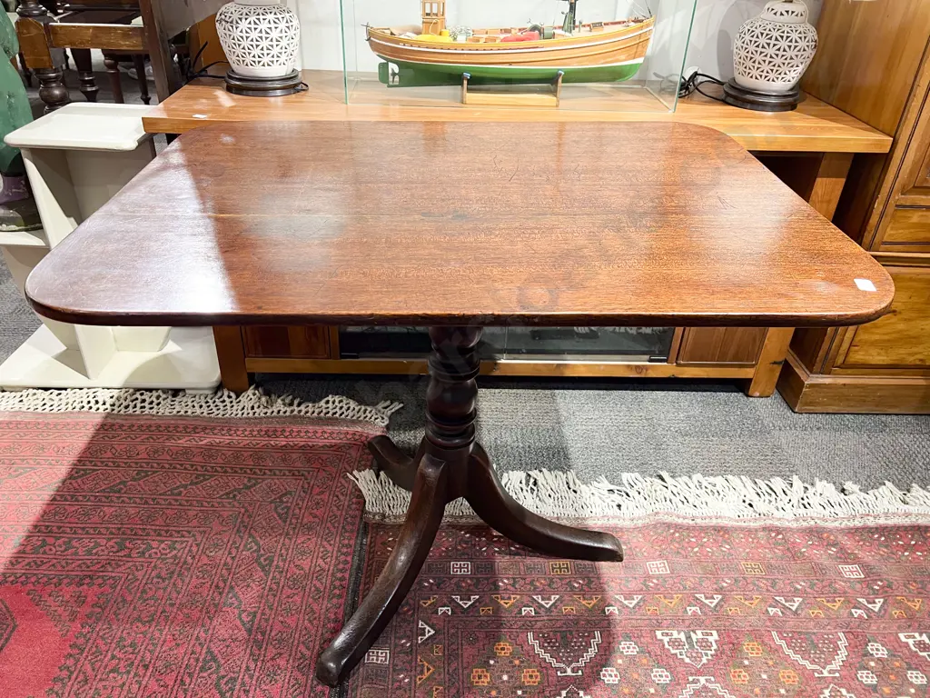 Early C19th Snap Top Supper Table Image 1++