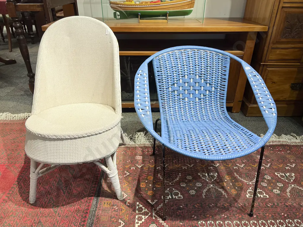 Cane Single Chair Together with Tub Chair Image 1++