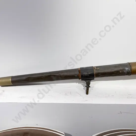 Large Antique Brass Telescope