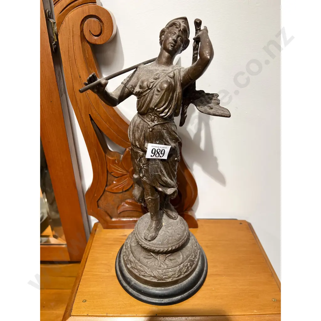 Antique Spelter Figure Image 1++
