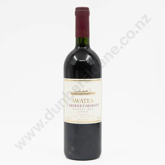 1 Bottle NZ 1995 Te Mata Estate Awatea Cabernet Merlot