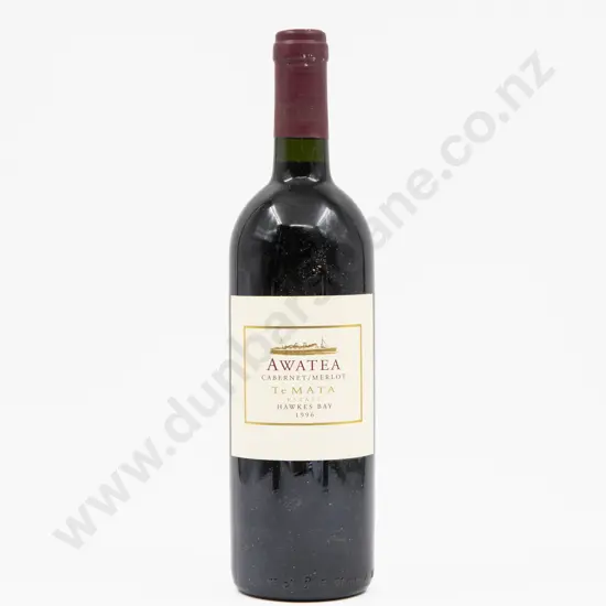 1 Bottle NZ 1996 Te Mata Estate Awatea Cabernet Merlot