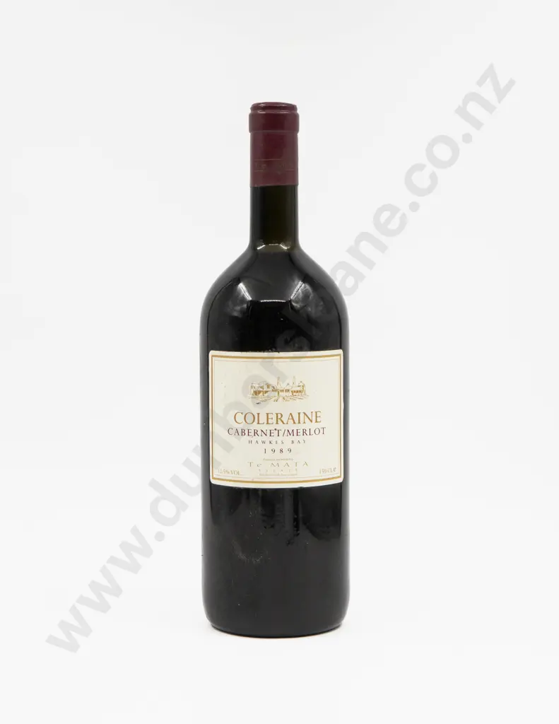 1 Bottle NZ Te Mata 1989 Coleraine 1500ml Image 1++