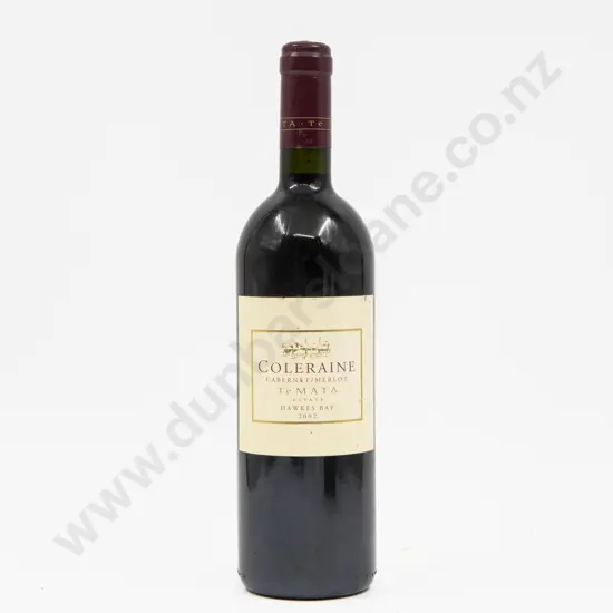 1 Bottle NZ 2002 Te Mata Coleraine