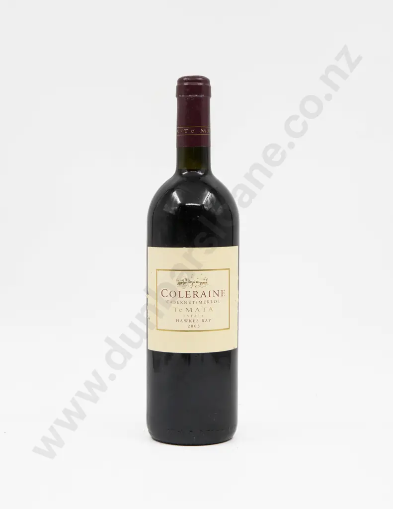 1 Bottle NZ 2003 Te Mata Coleraine Image 1++