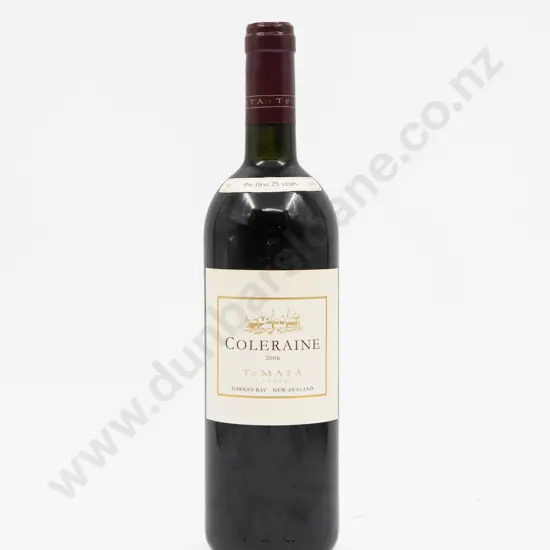 1 Bottle NZ 2006 Te Mata Coleraine