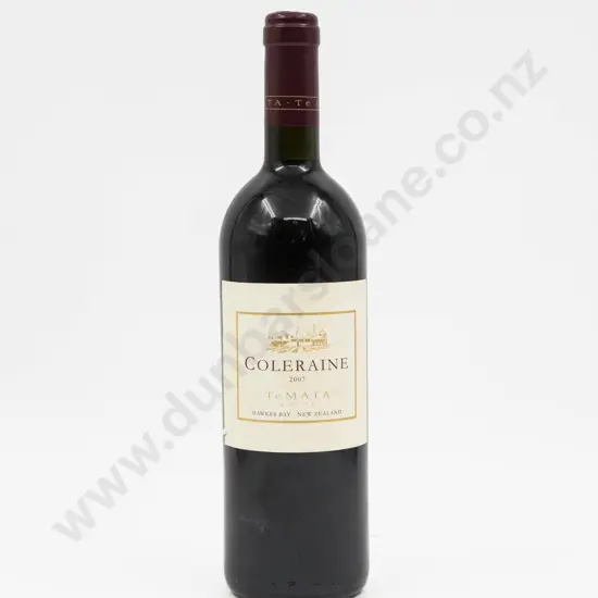 1 Bottle NZ 2007 Te Mata Coleraine