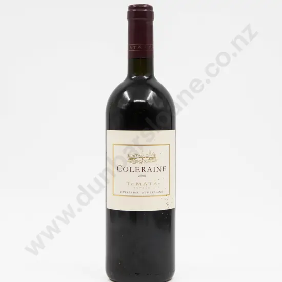 1 Bottle NZ 2008 Te Mata Coleraine