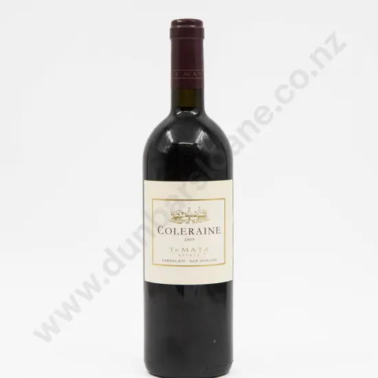 1 Bottle NZ 2009 Te Mata Coleraine