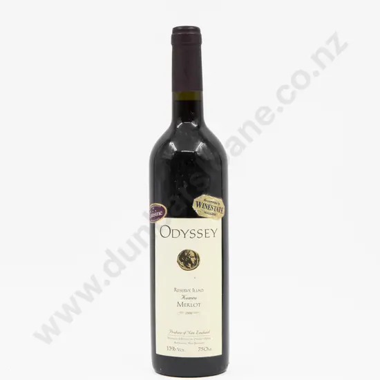 1 Bottle NZ 2000 Odyssey Reserve Iliad Kumeu Merlot