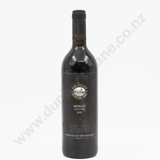 1 Bottle NZ 1997 Esk Valley Hawkes Bay Merlot