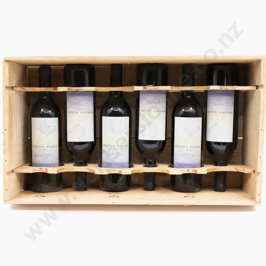 6 Bottles NZ 1991 Heron's Flight Matakana Cabernet Sauvignon