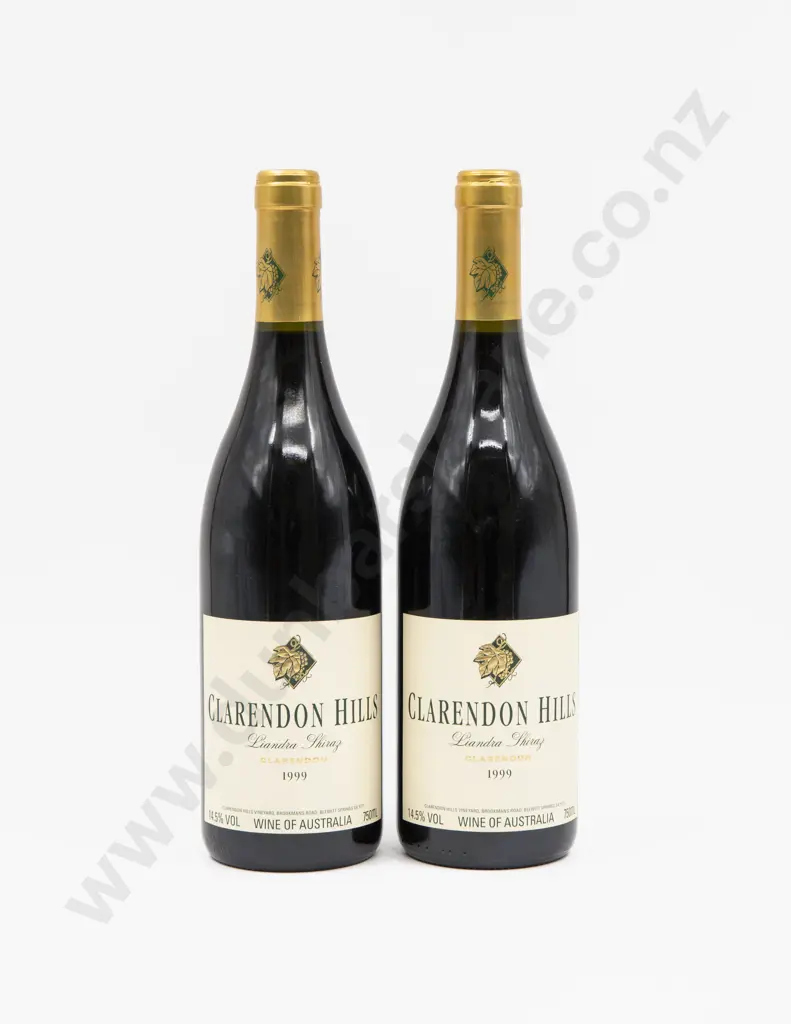 2 Bottles Aust 1999 Clarendon Hills Liandra Shiraz Image 1++