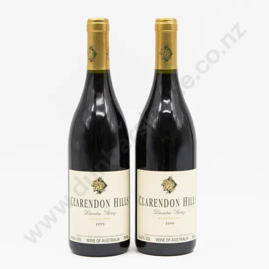 2 Bottles Aust 1999 Clarendon Hills Liandra Shiraz