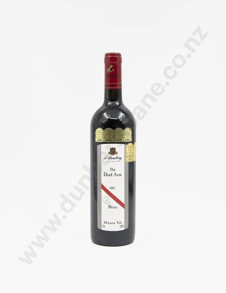 1 Bottle Aust 2001 d'Arenberg The Dead Arm Shiraz Image 1++