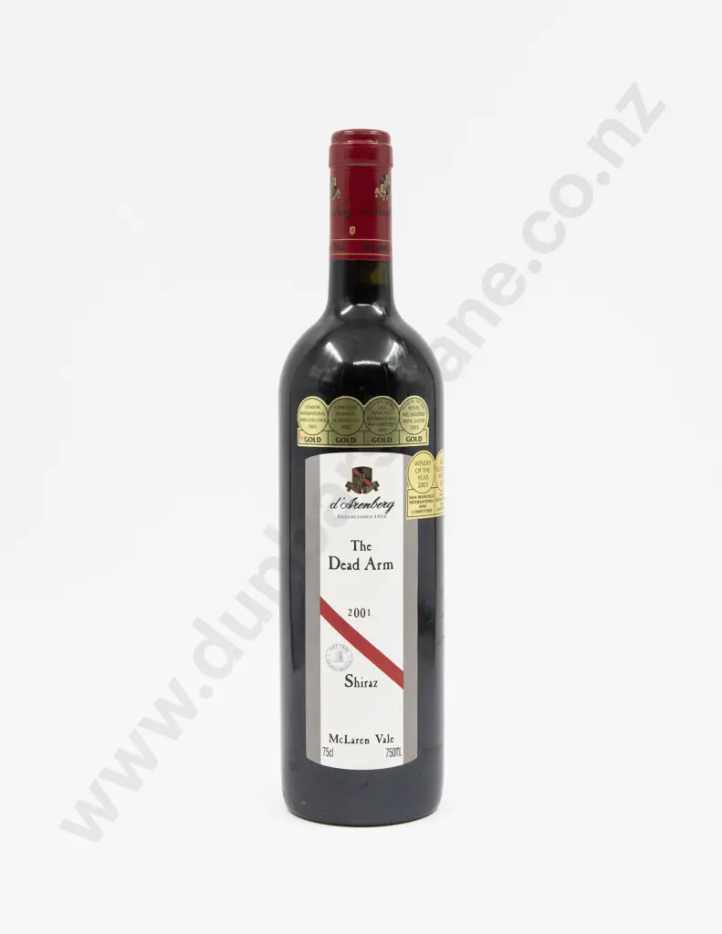 1 Bottle Aust 2001 d'Arenberg The Dead Arm Shiraz Image 1++
