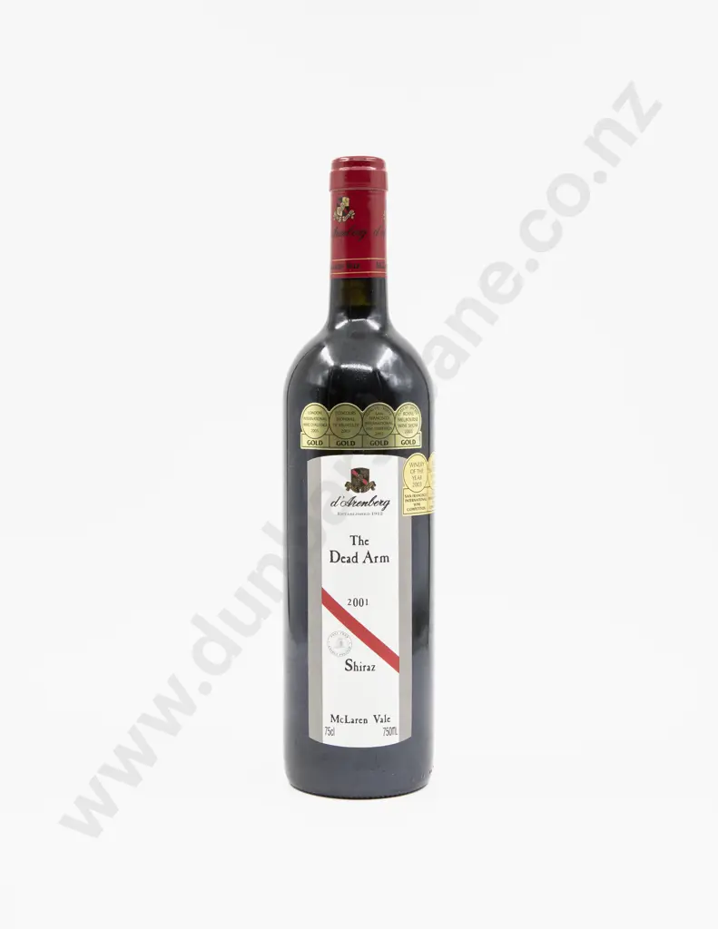 1 Bottle Aust 2001 d'Arenberg The Dead Arm Shiraz Image 1++