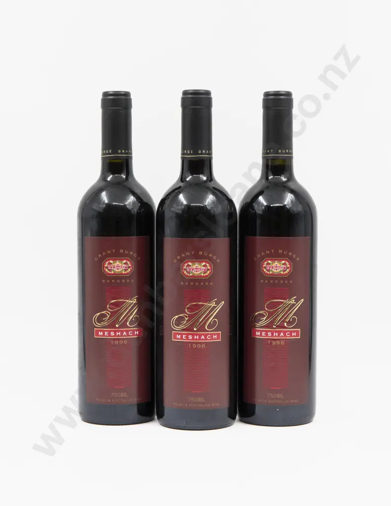 3 Bottles Aust 1996 Grant Burge Meshach Image 1++