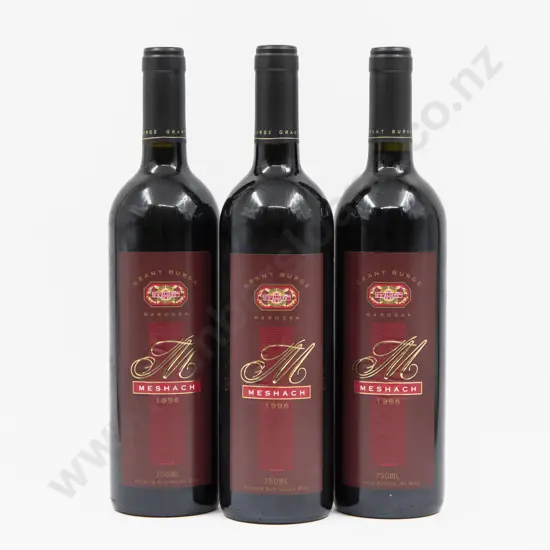 3 Bottles Aust 1996 Grant Burge Meshach