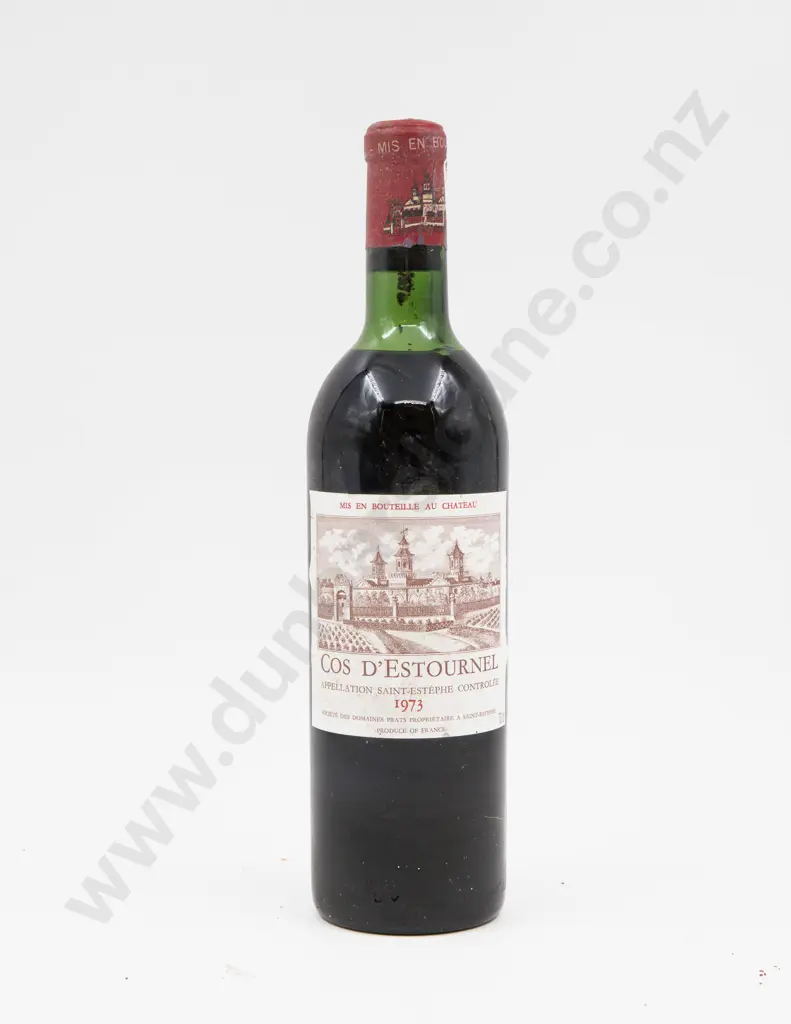 1 Bottle French 1973 Cos D'Etournel Saint-Estephe Image 1++