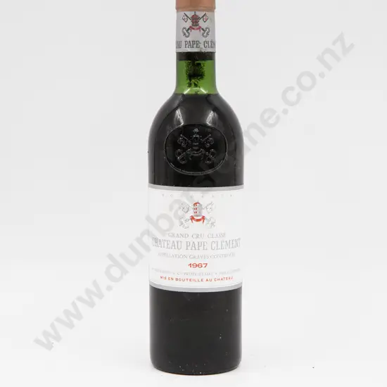 1 Bottle French 1967 Chateau Pape Clement Graves