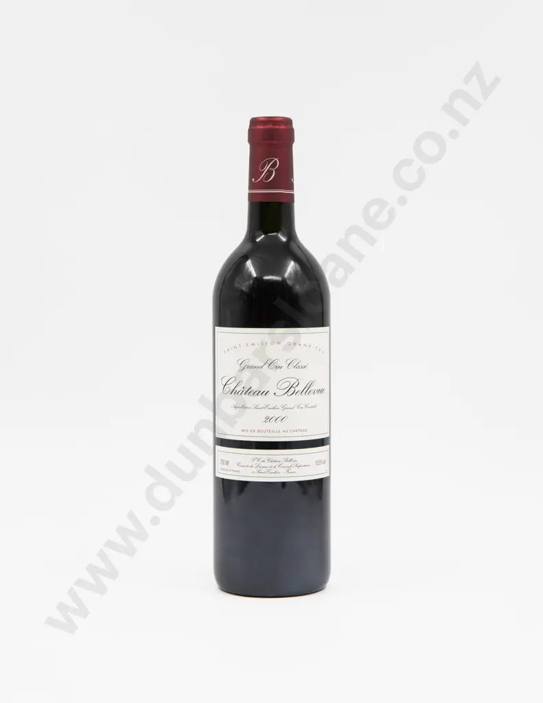 1 Bottle France 2000 Chateau Bellvue Saint-Emiliion Grand Cru Image 1++