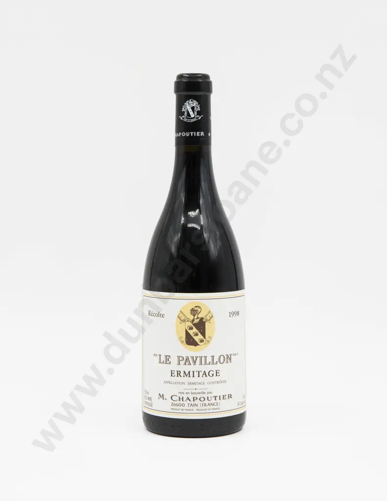 1 Bottle French 1998 M Chapoutier Ermitage Le Pavillon Image 1++