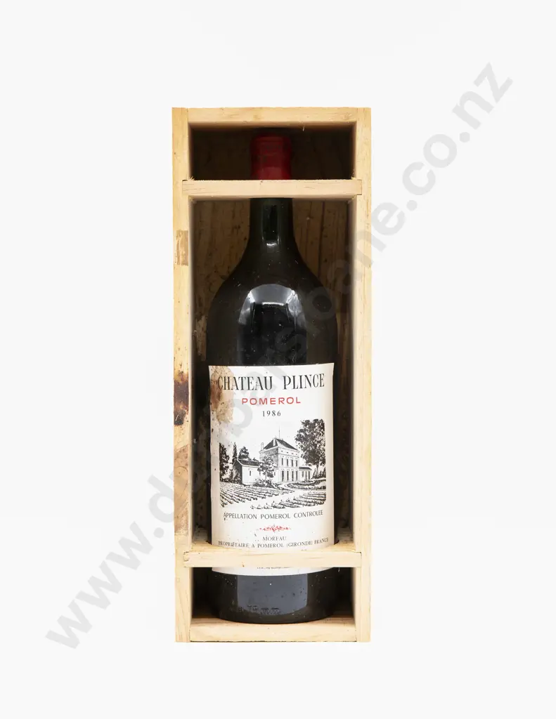 1 Bottle French 1986 Chateau Plince Pomerol 1500ml Image 1++