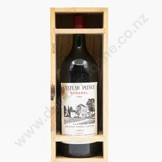 1 Bottle French 1986 Chateau Plince Pomerol 1500ml