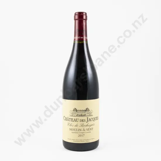 1 Bottle French 2017 Chateau Des Jacques Moulin-A-Vent Clos de Rochegres