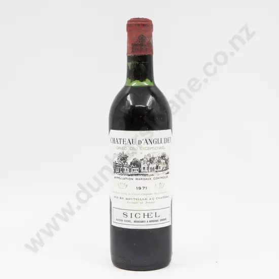 1 Bottle French 1971 Chateau D'Angludet Margaux