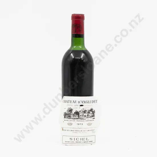 1 Bottle French 1973 Chateau D-Angludet Margaux