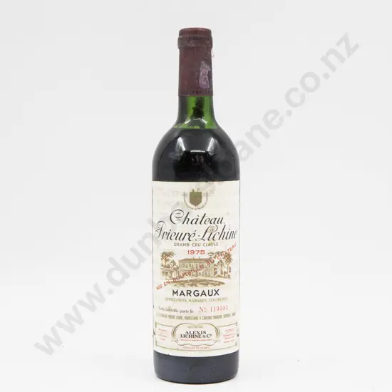 1 Bottle French 1975 Chateau Prieure-Lichine Margaux