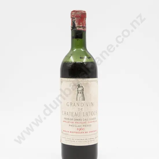 1 Bottle French 1960 Grand Vin De Chateau De Latour Paulliac Medoc