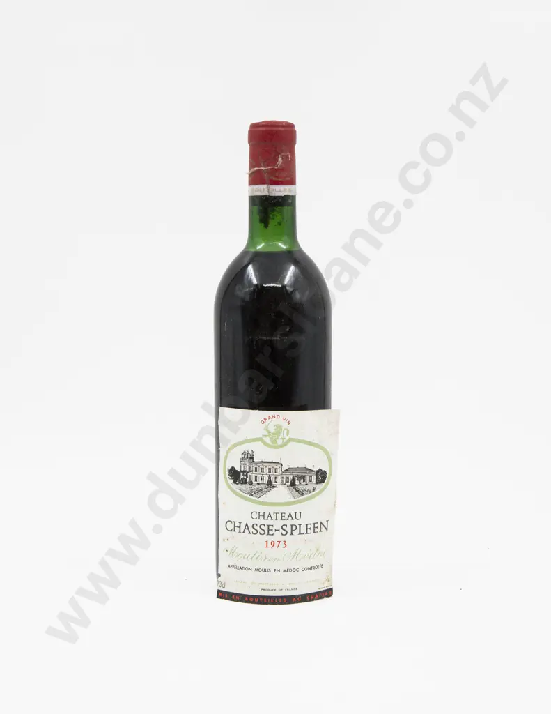 1 Bottle French 1973 Chateau Chasse-Spleen Moulis En Medoc Image 1++
