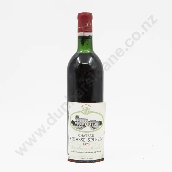 1 Bottle French 1973 Chateau Chasse-Spleen Moulis En Medoc