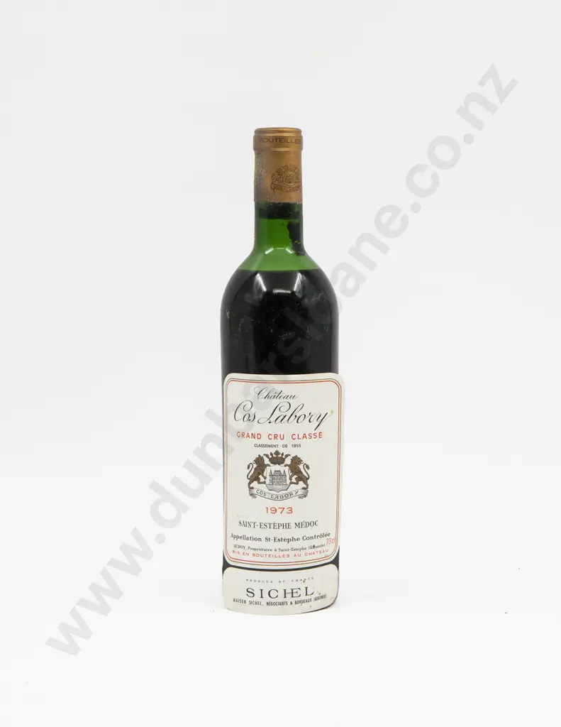 1 Bottle French 1973 Chateau Cos Labory Saint-Estephe Medoc Image 1++