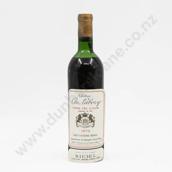 1 Bottle French 1973 Chateau Cos Labory Saint-Estephe Medoc