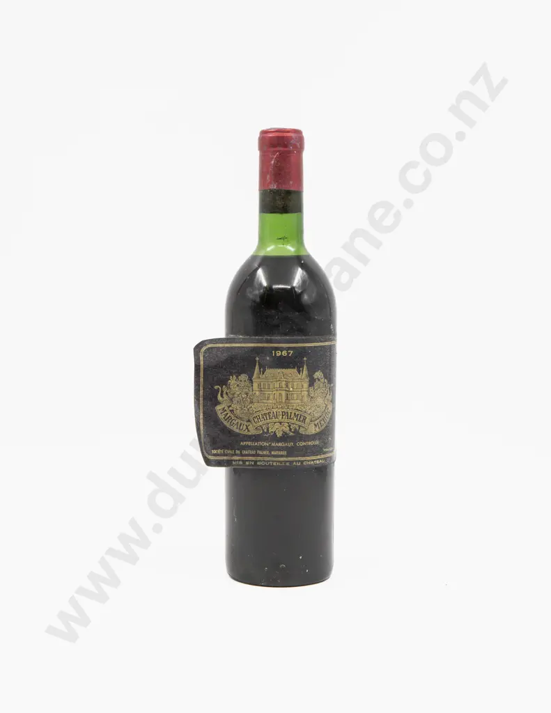 1 Bottle French 1967 Chateau Palmer Margaux Image 1++