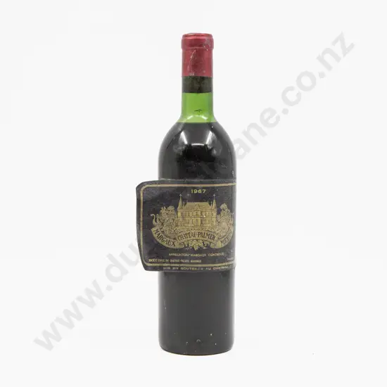 1 Bottle French 1967 Chateau Palmer Margaux