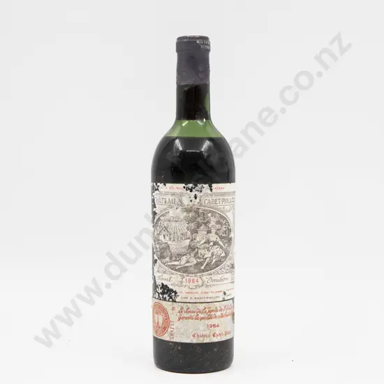 1 Bottle French 1964 Chateau Cadet-Piola Saint Emilion