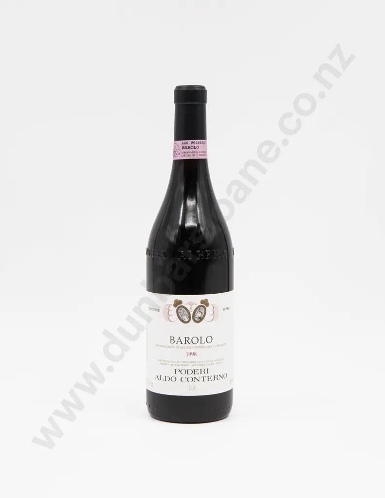 1 Bottle Italian 1998 Poderi Aldo Conterno Soprana Russia Barolo Image 1++