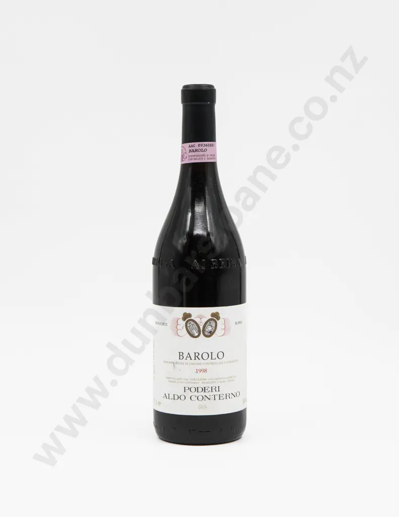 1 Bottle Italian 1998 Poderi Aldo Conterno Soprana Russia Barolo Image 1++