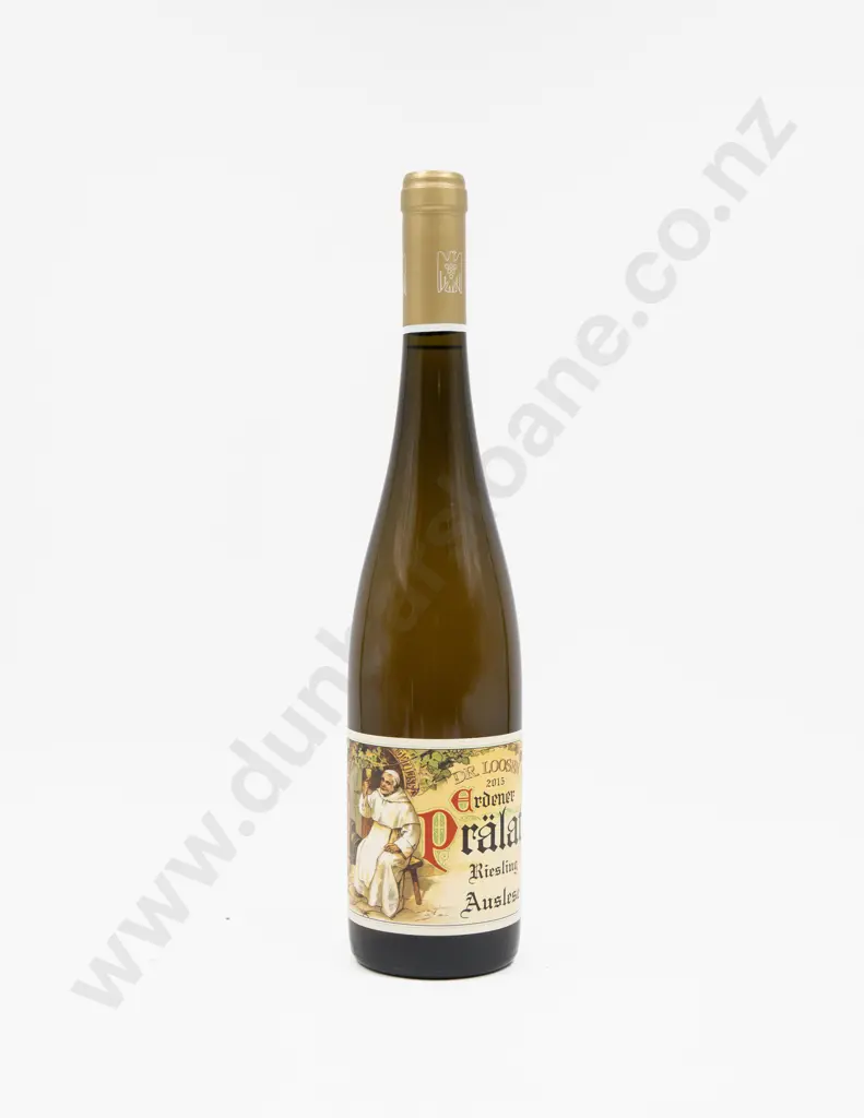 1 bottle German 2015 Dr Loosen “Erdener Pralat” Riesling Auslese LONG GOLD KAP Image 1++