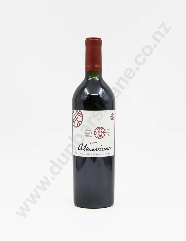 1 Bottle Chilean 1999 Rothschild & Concha Y Toro Almaviva Image 1++