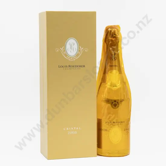 1 bottle 2008 Louis Roederer Champagne CRISTAL in presentation box