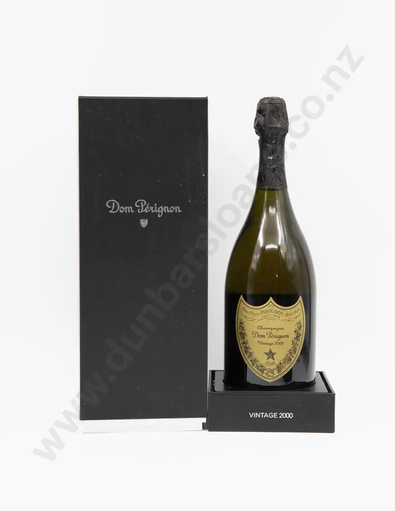 1 Bottle French Champagne 2000 Dom Perignon in Presentation Box Image 1++